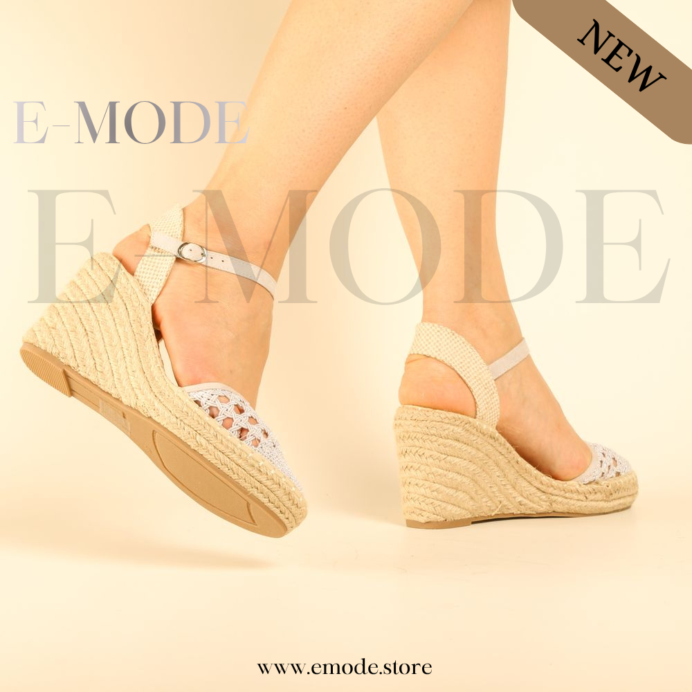 Sandales semelles Blache/ Gris - REF-0976