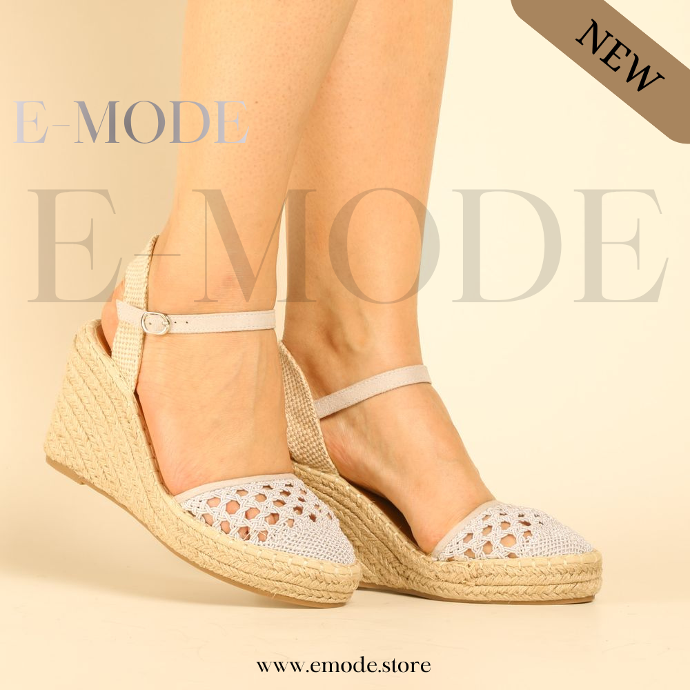 Sandales semelles Blache/ Gris - REF-0976