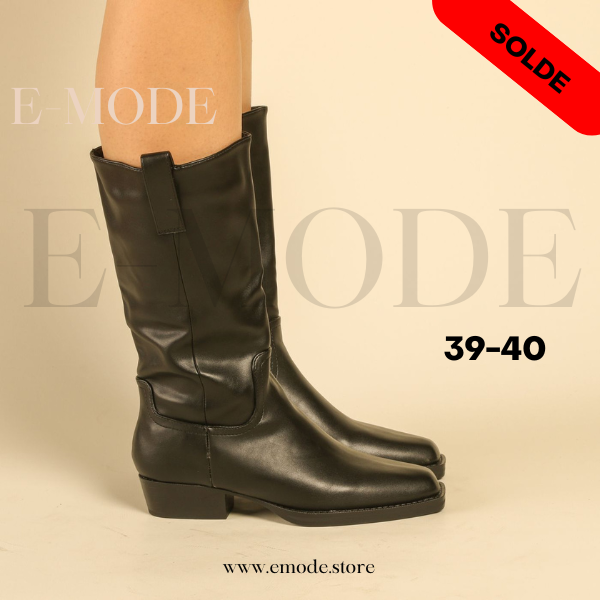 Bottes Santiago – Noir –  REF-0916